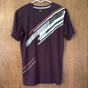 All in Motion Women’s Purple and Gray Graphic Tee